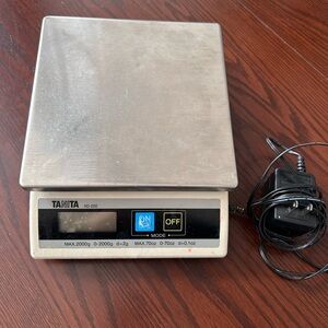 Anita KD-200 Kitchen Scale with Silver and Black Display 2000G